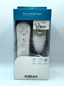 Wii Duo Controller Pack - Für Nintendo Wii und Wii U • NEU - Picture 1 of 1