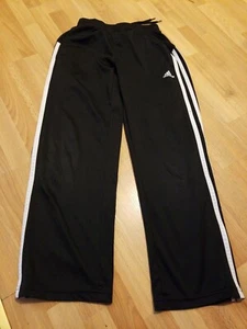 ADIDAS JOGGING PANTS BOYS YOUTH SMALL BLACK - Picture 1 of 2