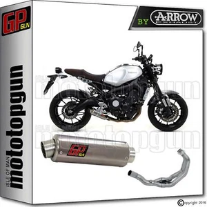 FULL SYSTEM EXHAUST GP GUN by ARROW STEEL YAMAHA XSR 900 2019 19 - Picture 1 of 3