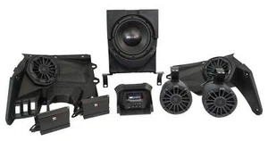 MB QUART (4) Speakers+Sub+Amps+Radio For Select 2017-2020 Can-Am Maverick X3 - Picture 1 of 12