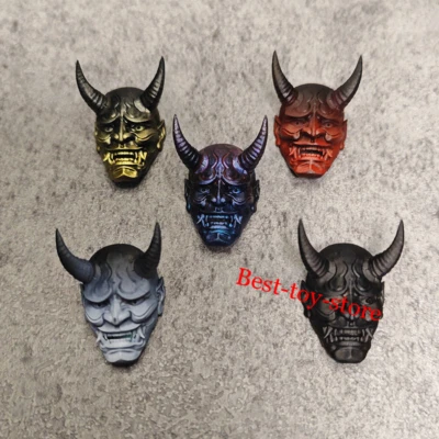 1/12  Japanese Style Shogunate Samurai Mask Model for 6'' Action Figure Body - Image 1 of 4