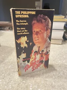 A Dangerous Life (VHS) The Philippine Uprising Gary Busey CLEAN! Nice Tape - Picture 1 of 5