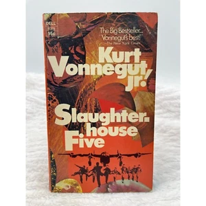 Slaughter House Five Kurt Vonnegut Jr Dell 1st Edition Classic Paperback Vintage - Picture 1 of 6