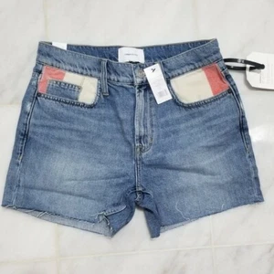 Current/Elliot The Aficionado Cutoff Jean Shorts Whirlpool Size 25 NWT $198 - Picture 1 of 5