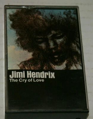 Jimmi Hendrix "The Cry of Love" Cassette Tape Out Of Print 1981 Vg+ To Nm Psych - Image 1 of 4