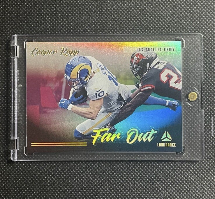 2022 Panini Luminance Cooper Kupp Far Out SSP Case Hit Rams