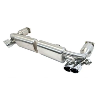 Porsche 911 996 Turbo 3 pulgadas deportivo válvula escape completo inc. Puntas, gatos deportivos Foto 1 de 4