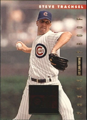 1996 Donruss Press Proofs #466 Steve Trachsel /2000 - NM-MT - Image 1 of 2