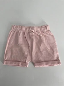 Nordstrom, Baby Drawstring Rolled Shorts, Pink, Size 9M, NWOT - Picture 1 of 7