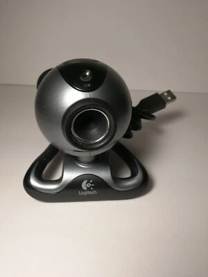 Logitech  QuickCam Pro 5000 Web Cam with Mount 861306-0000. V-UAX16 USB Tested - Image 1 of 4