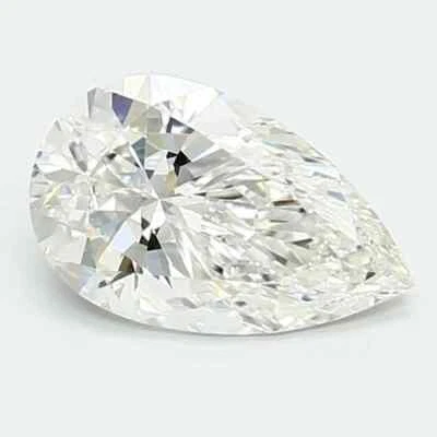 Lab Grown 1.72 PEAR SHAPE IGI Certified CVD Diamond H Color VS1 Clarity - Image 1 of 4
