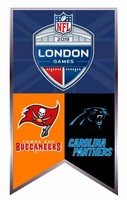 NFL LONDON GAMES LAPEL PIN CAROLINA PANTHERS VS. TAMPA BAY BUCCANEERS TOTTENHAM 