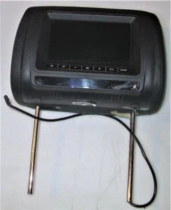 7" Black Car Headrest Multimedia ,Display Monitor HIR7BG1 - Picture 1 of 2