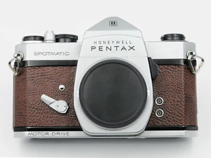 Pentax spomatische Ersatzabdeckung - lasergeschnittenes recyceltes Leder - Bild 1 von 8