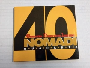 CD NOMADI QUARANTA 2003 ROCK FOLK POP METAL MUSIC CD - Foto 1 di 4