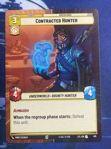 Star Wars Unlimited - Contracted Hunter Hyperspace 478 - Picture 1 of 1