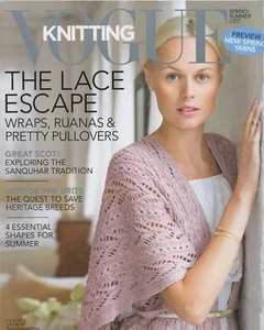 Vogue Knitting Magazine Spring Summer 2017 24 Patterns Wendy Sacks Lace Cardigan - Picture 1 of 23