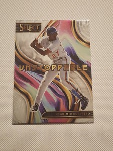 2023 Panini Select Baseball Unstoppable Vladimir Guerrero #SU13 Montreal Expos 