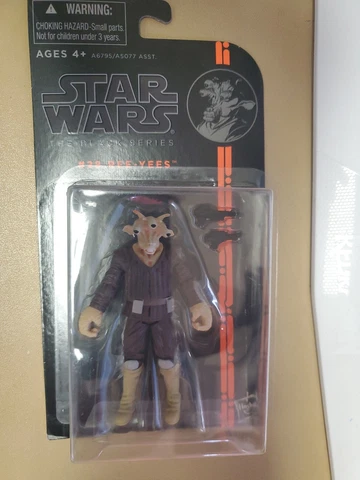 STAR WARS THE BLACK SERIES #28 REE-YEES 3.75 INCH LOOSE with Card 20b3 Cover