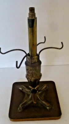 Antique Pairpoint Boudoir Paw Foot Lamp Base - Image 1 of 3