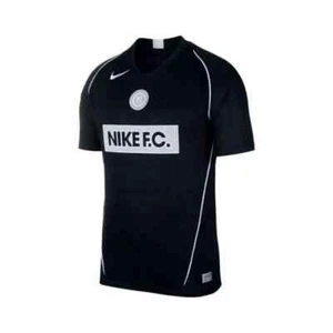Camiseta deportiva de fútbol local NIKE AT6017 010 para hombre camiseta negra (talla L) - Imagen 1 de 4