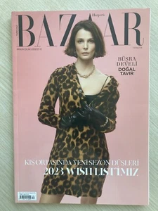 harper's Bazaar Turkey - January 2023 Büşra Develi / Fast Shipping Worldwide - Picture 1 of 9