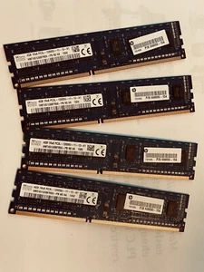 HYNIX 8GB (2x4GB) 2Rx8 PC3-10600U HMT 325U6CFR8C-H9NOAA 1202A - Picture 1 of 1