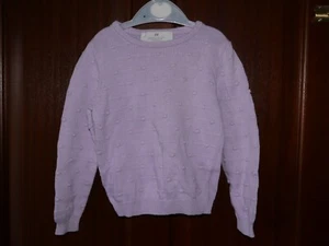 H&M Jumper, Age 2-4yrs (EU 98/104), Pink, 100% Cotton - Picture 1 of 3