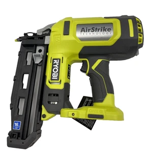 RYOBI ONE+ 18V 16 Gauge AirStrike Finish Chiodatrice Comfort Grip P326 solo strumento (OB) - Foto 1 di 11
