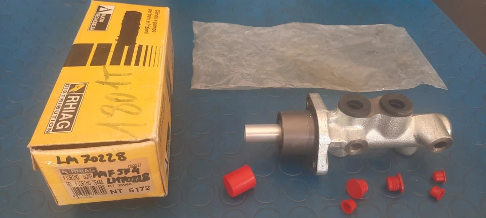 NT5172 RHIAG:CILINDRO/POMPA FRENO: FIAT FIORINO (146) PALIO SIENA STRADA PICK UP - Изображение 1 из 3