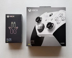 Mando Xbox Elite Serie 2 Núcleos - Blanco Edición Especial PAQUETE Palas Pack - Imagen 1 de 5