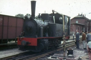 Originaldia Schmalspurdampflok unbek.Kleinbahn, Norddeutschland, ca. 1970 - Picture 1 of 1
