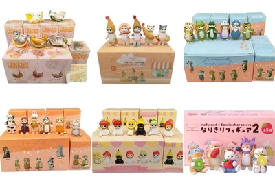 New Mofusand Animal Cat Fruits Figure Anime Cartoon Blind Box (Whole Set) - Image 1 of 4