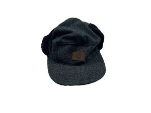 Minnesota Twins Hat Cap Mens SnapBack Grey TC Logo Ear Flaps Baseball MLB Pepsi - Picture 1 of 4