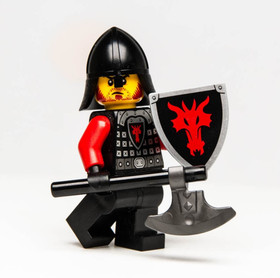 LEGO Castle Dragon Knight Minifigure (cas518a) with Shield 850889 70400 Relaunch
