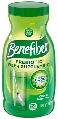 Suplemento de fibra prebiótica en polvo 26,8 OZ / 820 g, por Benefiber, 205 dosis Foto 1 de 3