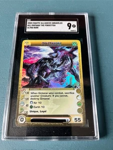 GINTANAI THE FORGOTTEN - Max Courage, Wisdom & Speed - Ultra Rare Chaotic Card - Picture 1 of 2