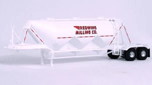 Walthers NEW Assembled Pneumatic Bulk Trailer - Redwing Mill HO 1/87 #949-2624 - Picture 1 of 8