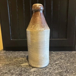 Antike J. Lamm Steinzeug Wurzelbierflasche - Bild 1 von 11