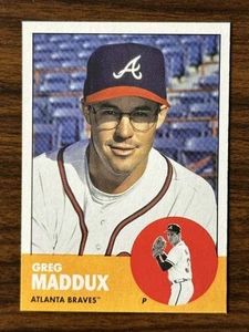 2022 Topps Archives Baseball Greg Maddux Braves Base 1963 Style 86 - Picture 1 of 2