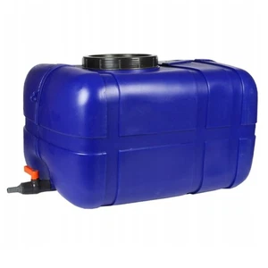 Tanque de agua de lluvia a tope de agua con grifo 150L colector de almacenamiento de agua de jardín - Imagen 1 de 11