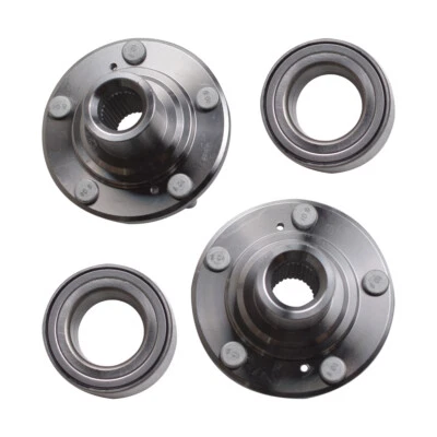4x Front Wheel Bearing Hub Set For 2008-2012 Honda Accord & 2009-2014 Acura TSX - Image 1 of 4