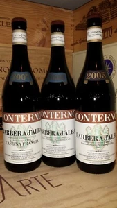 Giacomo CONTERNO- BARBERA D'ALBA CASCINA FRANCIA 2005 92RP. cl.75 n.1 bt. - Foto 1 di 1