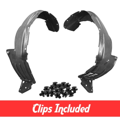 Juego de forro de guardabarros lateral izquierdo y derecho con clips para Toyota Tacoma 2012-2015 2x2 Foto 1 de 4