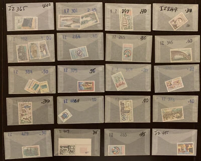 LOTE DE SELLOS COSTA DE MARFIL MNH MH EN VIDRIERAS, LENGÜETA, JUEGOS CORTOS, 500F Y MÁS Foto 1 de 4