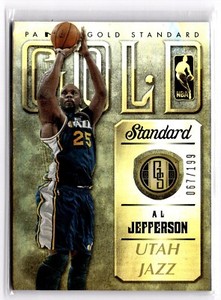 2013 Panini al Jefferson #45 /199 Gold Standard Utah Jazz