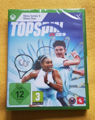 Top Spin 2K25 (Xbox One / Series X) | NEU & OVP | DEUTSCHE Version | Tennis 2025 - Bild 1 von 2