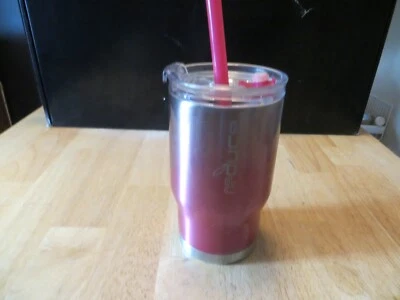 Taza de viaje de acero inoxidable con aislamiento al vacío Reducir 14 OZ degradado rosa metálico Foto 1 de 2