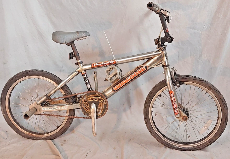 2002 Mongoose Hoop-D Team BMX Bike Mid-School Retro Gyro Freestyle USA Shipper:) - Image 1 of 4