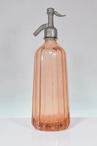 Siphon. Maison Poët . Glass and metal. Around 1920. - Picture 1 of 11
